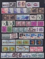 Schweden Jahrgang 1971 ex 700-736 gestempelt und postfrisch #OI659