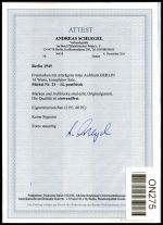 Berlin 21-34 postfrisch Attest Schlegel BPP #ON275