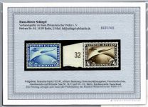 Deutsches Reich 438-439 mit Falz Befund Schlegel BPP #OJ768