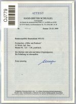 BRD Bund 123-138 postfrisch Attest Schlegel BPP #OJ779