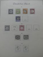 Deutsches Reich dual besammelt im KA-BE Binder #LZ767
