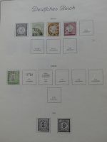 Deutsches Reich dual besammelt im KA-BE Binder #LZ767