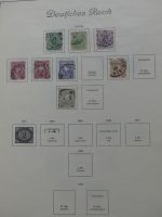 Deutsches Reich dual besammelt im KA-BE Binder #LZ767