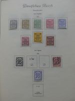 Deutsches Reich dual besammelt im KA-BE Binder #LZ767