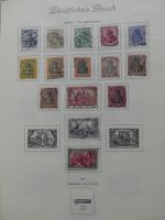 Deutsches Reich dual besammelt im KA-BE Binder #LZ767