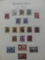 Deutsches Reich dual besammelt im KA-BE Binder #LZ767