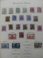 Deutsches Reich dual besammelt im KA-BE Binder #LZ767