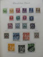 Deutsches Reich dual besammelt im KA-BE Binder #LZ767