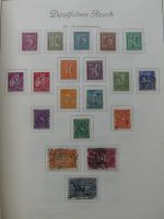 Deutsches Reich dual besammelt im KA-BE Binder #LZ767
