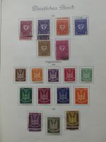 Deutsches Reich dual besammelt im KA-BE Binder #LZ767