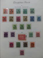 Deutsches Reich dual besammelt im KA-BE Binder #LZ767