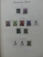 Deutsches Reich dual besammelt im KA-BE Binder #LZ767