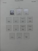 Deutsches Reich dual besammelt im KA-BE Binder #LZ767
