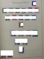 Deutsches Reich dual besammelt im KA-BE Binder #LZ767