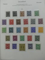 Deutsches Reich dual besammelt im KA-BE Binder #LZ767