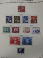 DDR komplett gestempelt von 1949-1972 im Schaubek Binder #LZ768