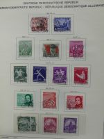 DDR komplett gestempelt von 1949-1972 im Schaubek Binder #LZ768