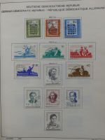 DDR komplett gestempelt von 1949-1972 im Schaubek Binder #LZ768
