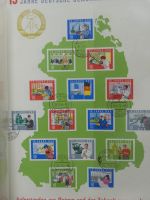 DDR komplett gestempelt von 1949-1972 im Schaubek Binder #LZ768