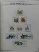 DDR komplett gestempelt von 1949-1972 im Schaubek Binder #LZ768