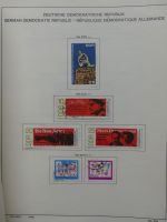 DDR komplett gestempelt von 1949-1972 im Schaubek Binder #LZ768