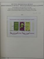 DDR komplett gestempelt von 1949-1972 im Schaubek Binder #LZ768