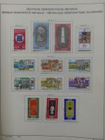 DDR komplett gestempelt von 1949-1972 im Schaubek Binder #LZ768