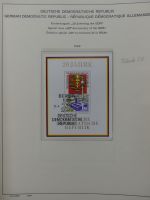 DDR komplett gestempelt von 1949-1972 im Schaubek Binder #LZ768