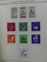 DDR komplett gestempelt von 1949-1972 im Schaubek Binder #LZ768