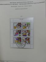 DDR komplett gestempelt von 1949-1972 im Schaubek Binder #LZ768
