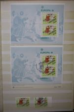 Europa Cept teils dual besammelt im Einsteckalbum #LZ779