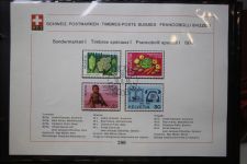 Schweiz Ersttagsblätter 1997-2001 im Post-Binder #LZ781