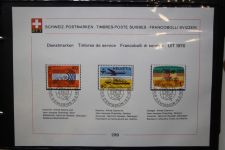 Schweiz Ersttagsblätter 1997-2001 im Post-Binder #LZ781