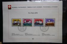 Schweiz Ersttagsblätter 1997-2001 im Post-Binder #LZ781