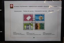 Schweiz Ersttagsblätter 1997-2001 im Post-Binder #LZ781