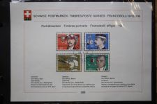 Schweiz Ersttagsblätter 1997-2001 im Post-Binder #LZ781