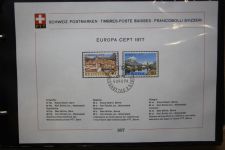 Schweiz Ersttagsblätter 1997-2001 im Post-Binder #LZ781