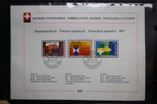 Schweiz Ersttagsblätter 1997-2001 im Post-Binder #LZ781