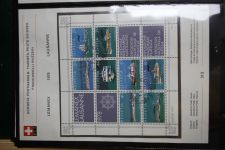 Schweiz Ersttagsblätter 1997-2001 im Post-Binder #LZ781