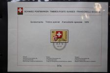 Schweiz Ersttagsblätter 1997-2001 im Post-Binder #LZ781