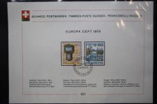 Schweiz Ersttagsblätter 1997-2001 im Post-Binder #LZ781