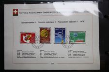 Schweiz Ersttagsblätter 1997-2001 im Post-Binder #LZ781