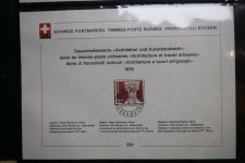 Schweiz Ersttagsblätter 1997-2001 im Post-Binder #LZ781