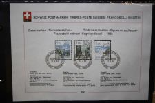 Schweiz Ersttagsblätter 1997-2001 im Post-Binder #LZ781