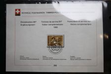 Schweiz Ersttagsblätter 1997-2001 im Post-Binder #LZ781