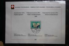 Schweiz Ersttagsblätter 1997-2001 im Post-Binder #LZ781