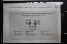 Schweiz Ersttagsblätter 1997-2001 im Post-Binder #LZ781