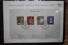 Schweiz Ersttagsblätter 1997-2001 im Post-Binder #LZ781
