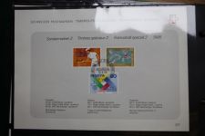 Schweiz Ersttagsblätter 1997-2001 im Post-Binder #LZ781
