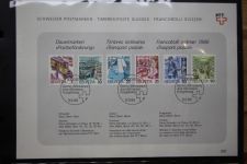 Schweiz Ersttagsblätter 1997-2001 im Post-Binder #LZ781